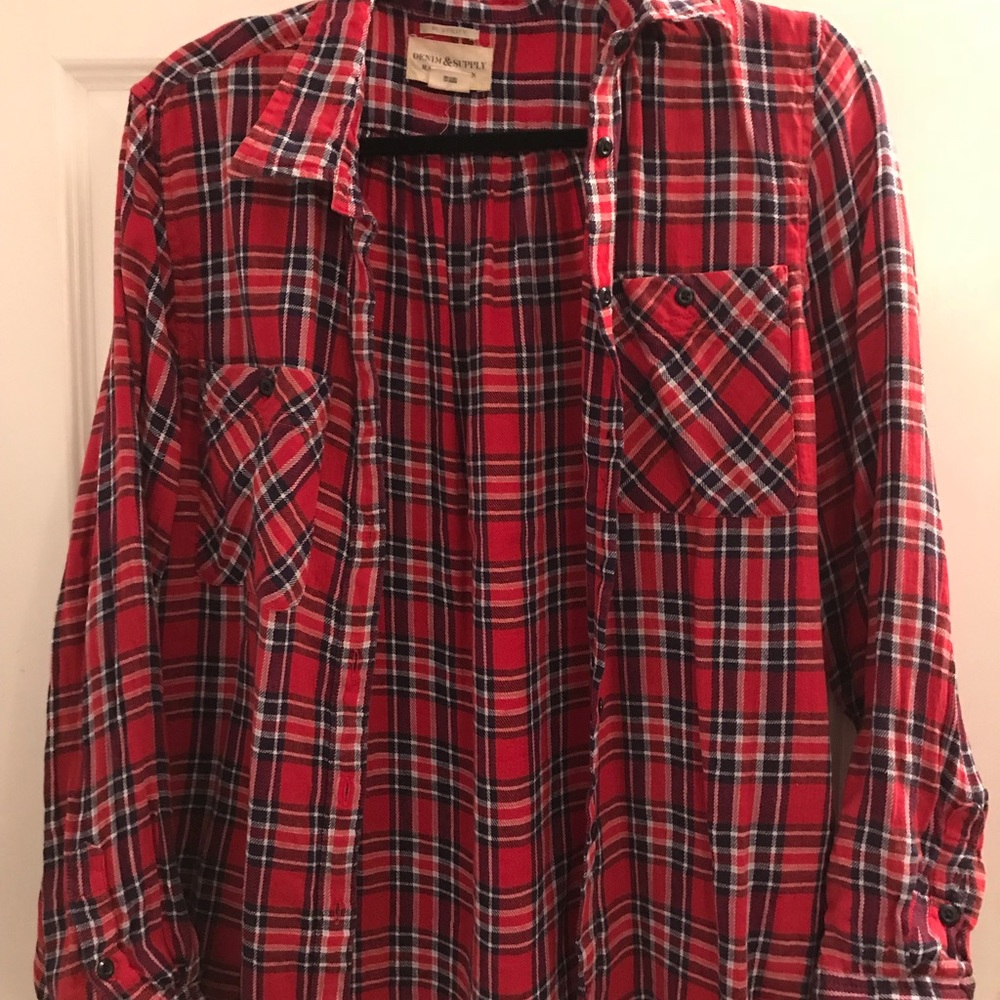 Denim & Supply Ralph Lauren plaid women’s shirt.